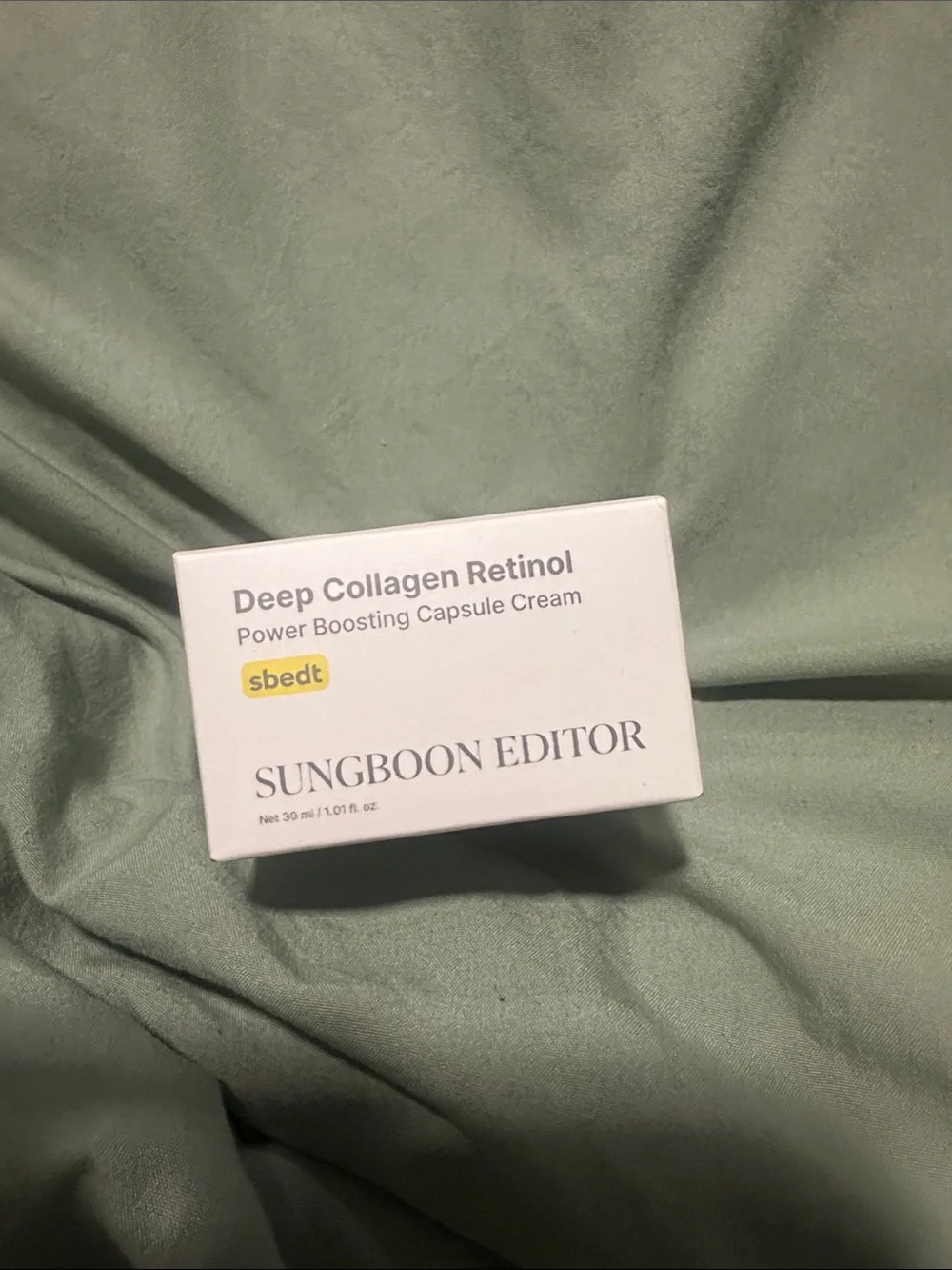 $12 Sungboon editor Deep Collagen Retinol Power Boosting Capsule Cream